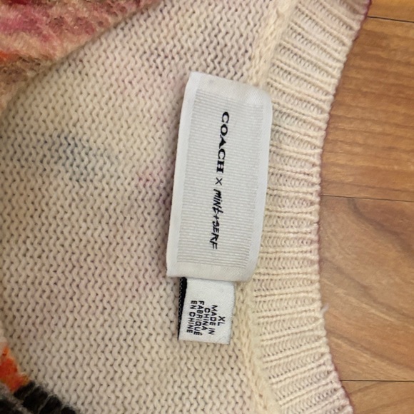 Coach x Mint + Serf Multicolor Graphic Sweater - Picture 2 of 9